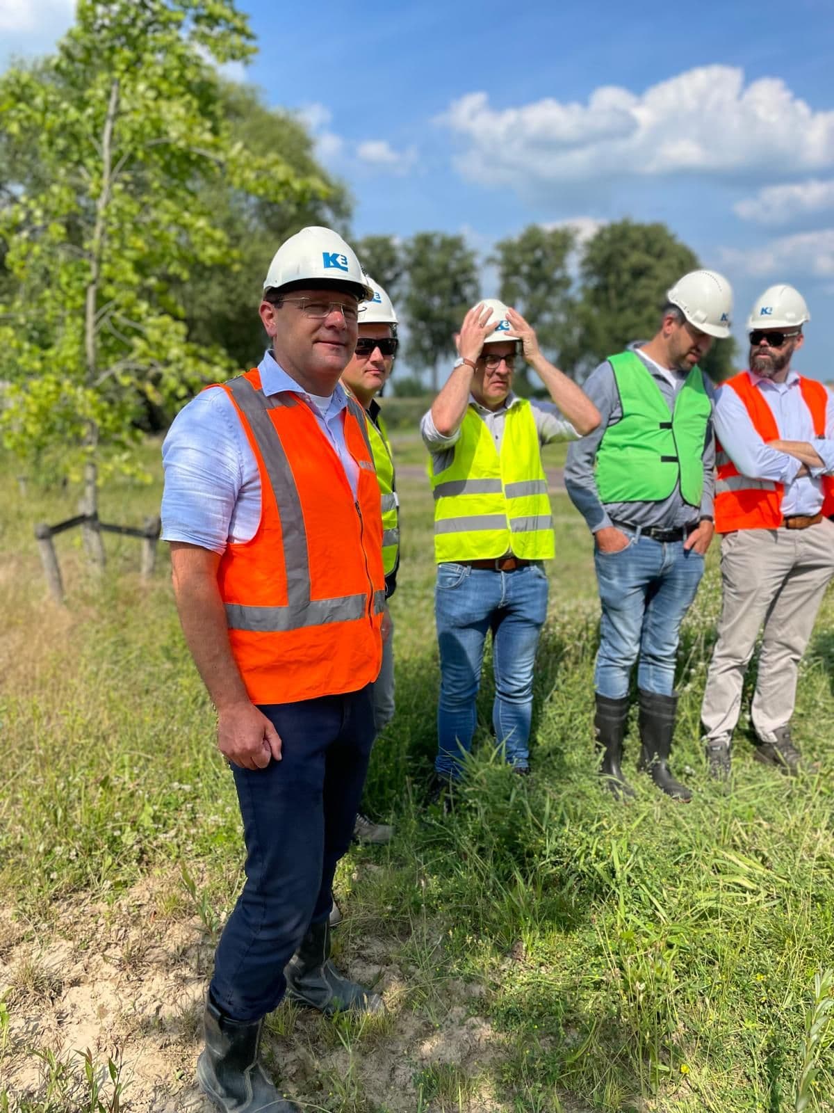 Rentmeesters op bezoek in Gendtse Waard